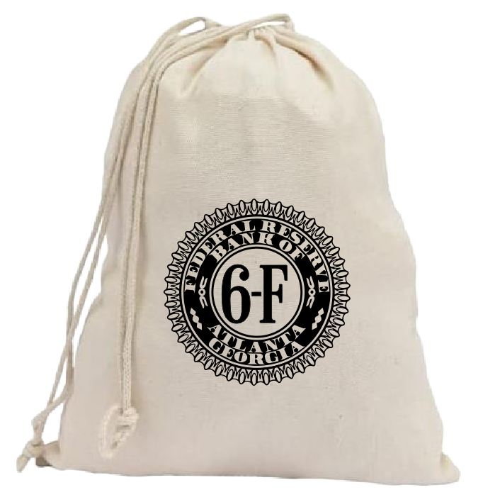 CB65 Coin Collector Federal Reserve Bank Bag 6-F Atlanta
