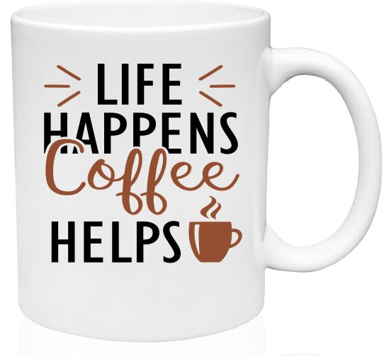 MG20 Life Happens Mug - Iris Fashion Jewelry