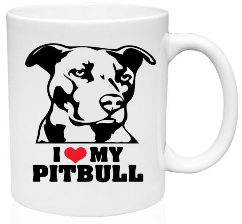 MG14 Love My Pitbull Mug - Iris Fashion Jewelry
