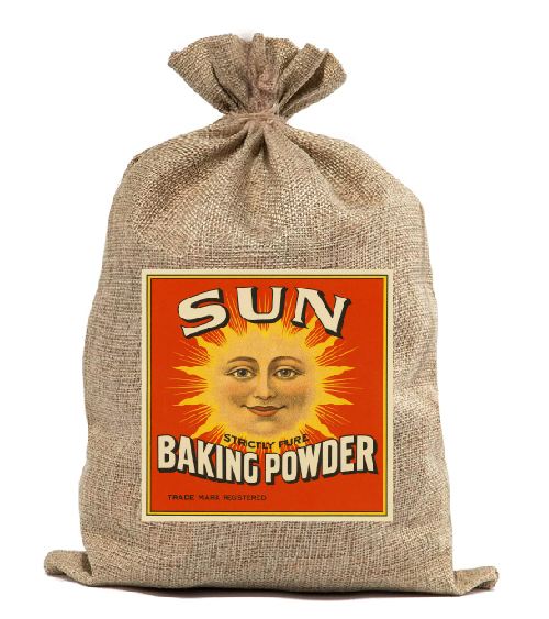 BUR04 Sun Baking Powder Burlap Bag