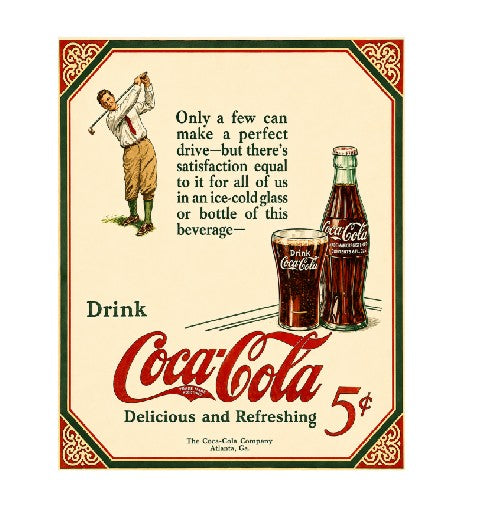 MS246 Vintage Style Metal Sign Soda