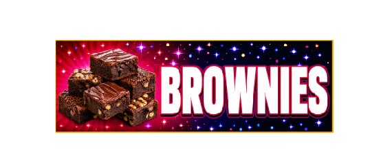 SS46 Metal Sign Brownies