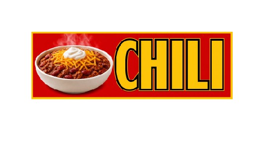 SS60 Metal Sign Chili