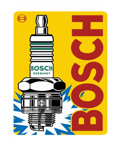 MS318 Vintage Style Metal Sign Bosch MS318