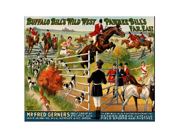 MS177 Crate Label Vintage Style Sign Metal Wall Deco Buffalo Bill