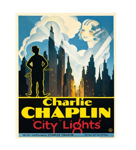 Vintage Style Metal Sign Charlie Chaplin MS879
