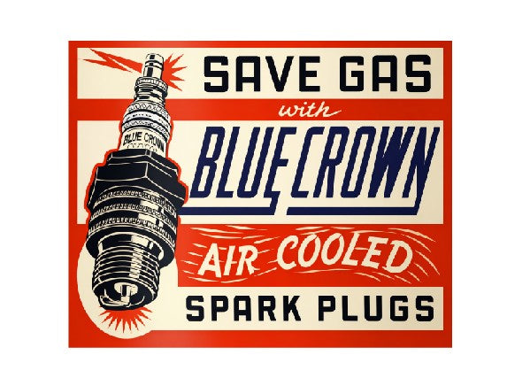 MS258 Vintage Style Metal Sign Car Parts
