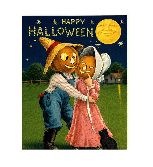 MS781 Vintage Style Metal Sign Halloween