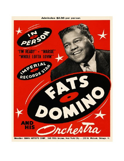 MS862 Vintage Style Metal Sign 50's Music