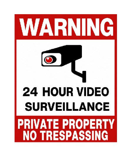 MS313 Vintage Style Metal Sign No Trespassing MS313