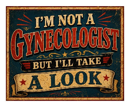 Vintage Style Metal Sign Funny Sign MS967