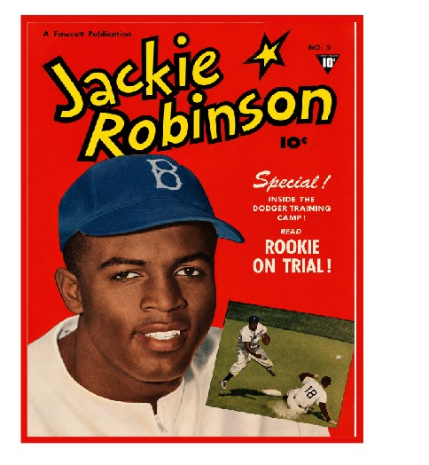 Vintage Style Metal Sign Jackie Robinson MS948