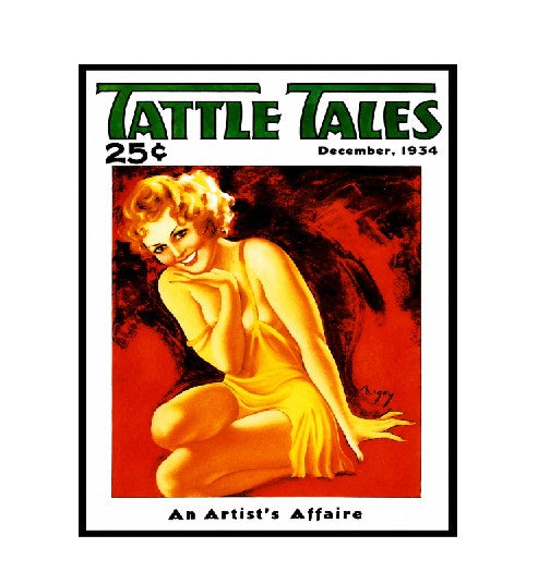 MS643 Vintage Style Metal Sign Pin Up