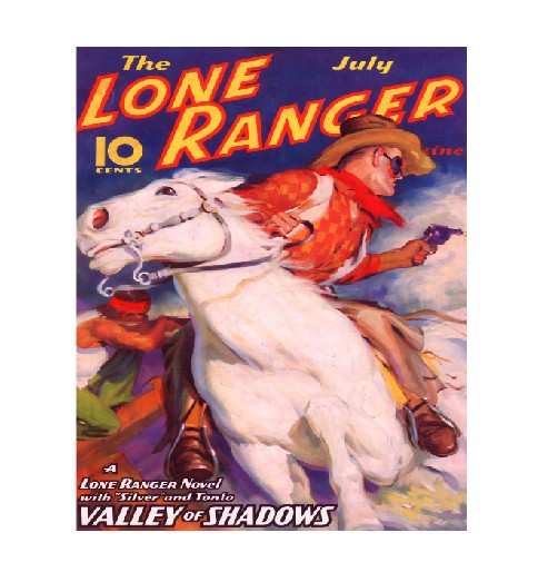 MS297 Vintage Style Metal Sign Lone Ranger