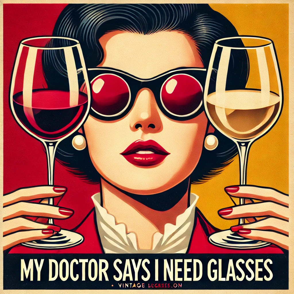 M258 Doctor Says I need glasses Refrigerator Magnet