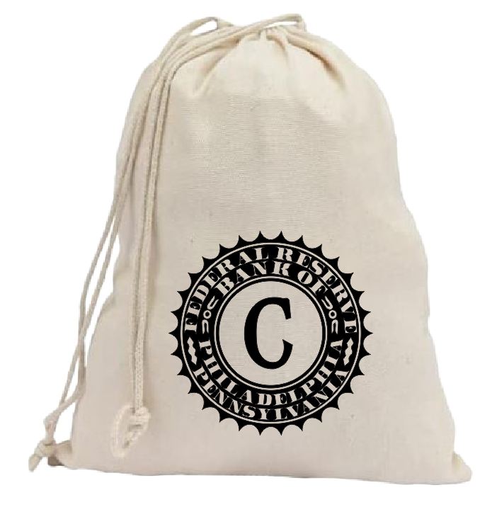 CB16 Federal Reserve of Philadelphia C Canvas Bag