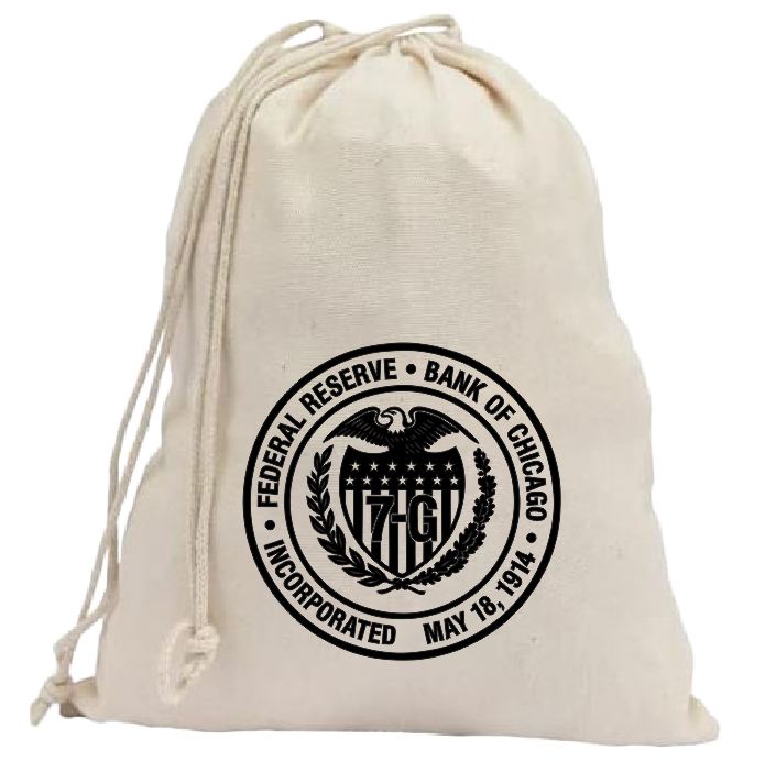 CB12 Federal Reserve of Chicago Canvas Bag