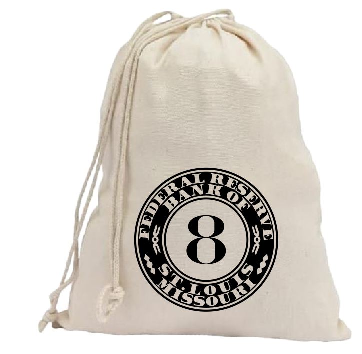 CB33 Federal Reserve of Saint Louis #8 Canvas Bag