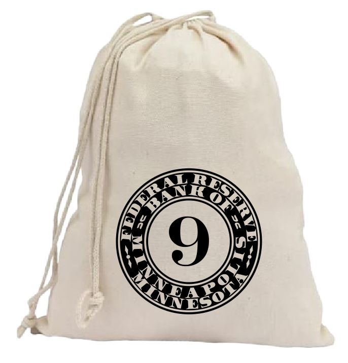 CB34 Federal Reserve of Minneapolis #9 Canvas Bag