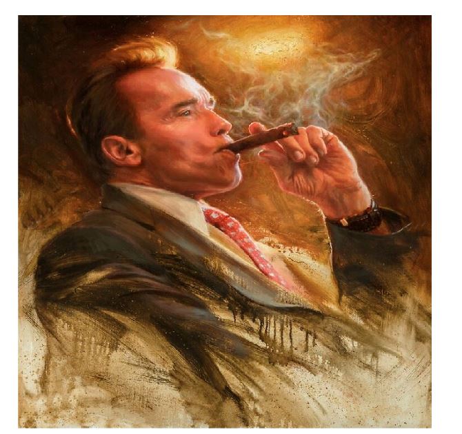 Arnold Cigar Art Wall Art (A235)