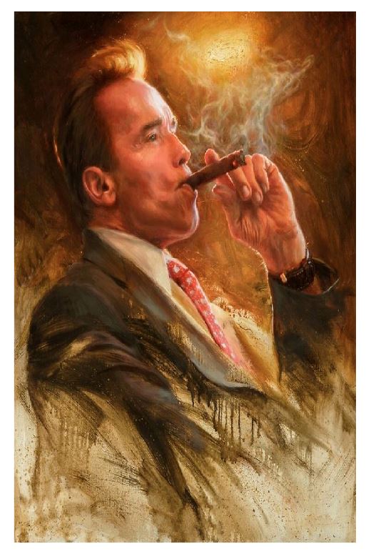 Arnold Cigar Art Wall Art (A235)