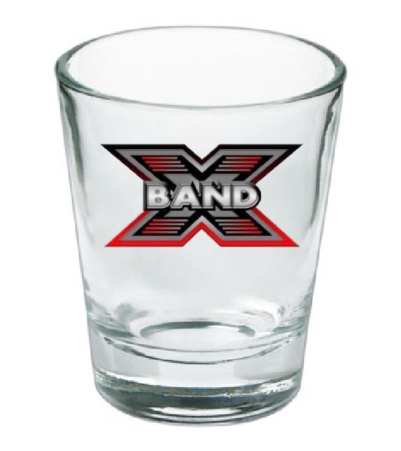 Band X Shot Glass #2