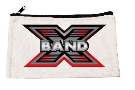 Canvas Zipper Bag Band X #1