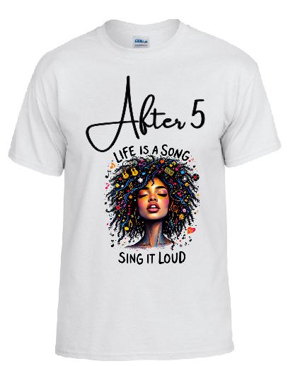 White T-Shirt After 5