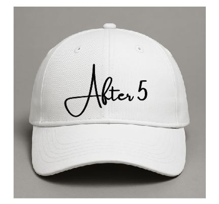 Ball Cap White #1 After 5
