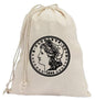 CB52 Coin Collector Canvas Bag Vintage Style Morgan Silver Dollar