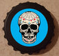 G23 Light Blue Sugar Skull Bottle Opener - Iris Fashion Jewelry