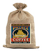 BUR20 Palace Coffee Burlap Bag