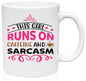 MG16 Caffeine & Sarcasm Mug - Iris Fashion Jewelry