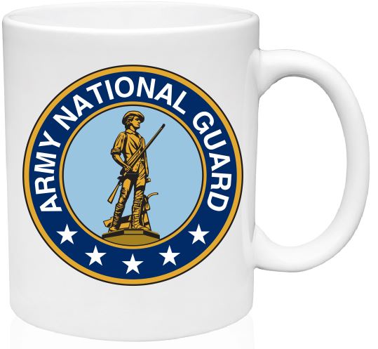 MG06 US Army National Guard Military Mug - Iris Fashion Jewelry