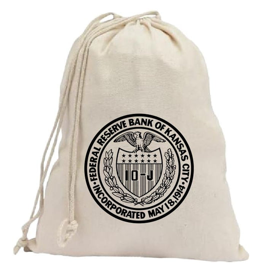 CB02 Federal Reserve Of Kansas Canvas Bag
