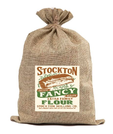 BB10 Stockton Flour Burlap Bag