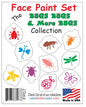 FP07 Face Paint Set Bugs Bugs and More Bugs Collection