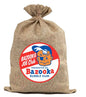 BB05 Bazooka Bubble Gum Burlap Bag
