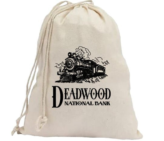 CB04 Deadwood National Bank Canvas Bag