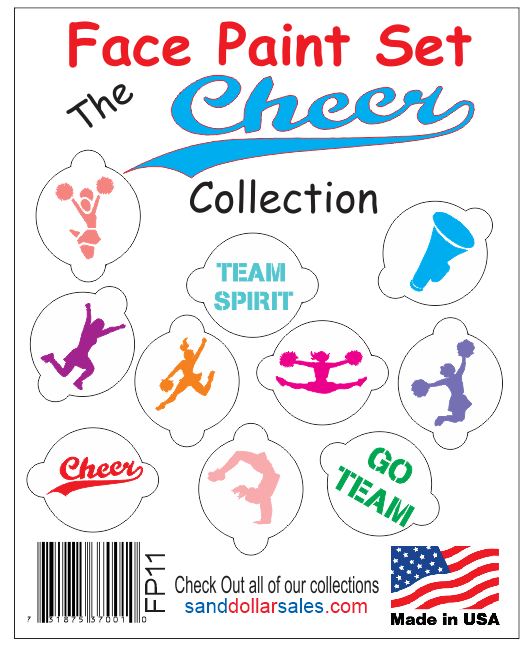FP11 Face Paint Set The Cheer Collection