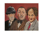 MS308 Vintage Style Metal Sign Three Stooges