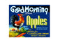 MS94  Crate Label Vintage Style Sign Metal Wall Deco Apples