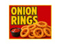 MS772 Vintage Style Metal Sign Onion Rings