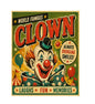 MS444 Vintage Style Metal Sign World Famous Clown