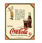 MS246 Vintage Style Metal Sign Soda