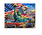 MS819 Vintage Style Metal Sign America