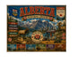 MS751 Vintage Style Metal Sign Alberta