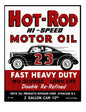 Vintage Style Metal Sign Hot Rod MS973
