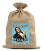 BUR58  Burlap Bag Vintage Style Bag Soap Lautz Bros