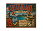 MS668 Vintage Style Metal Sign Guam